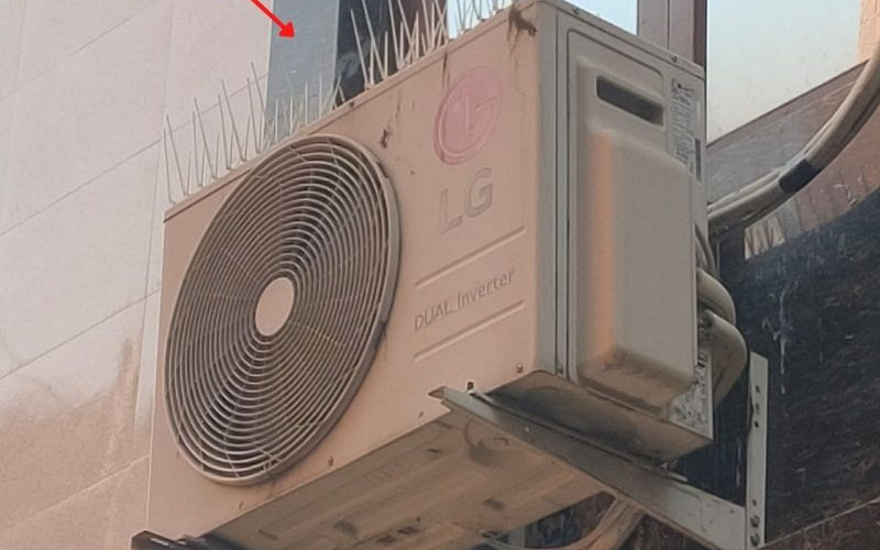 Pigeon-Net-For-Ac-Installation-Service-in-Hyderabad